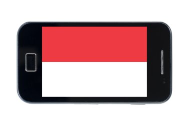 Endonezya bayrağı Smartphone