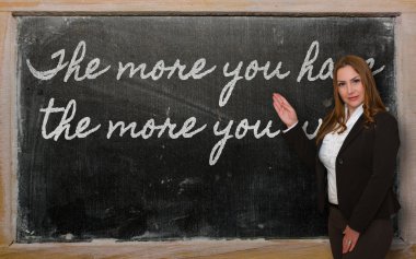 gösterilen daha var, daha çok blackboa üzerinde ister öğretmen