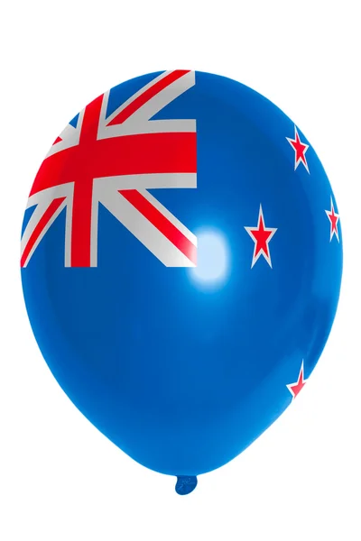 Balloon colored in national flag of new zealand — Stock Photo, Image