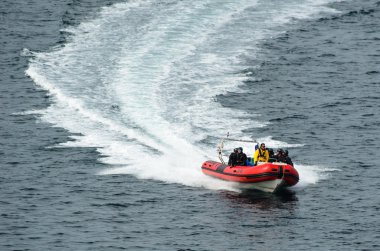 Rovinj, Hırvatistan - 13 Nisan 2014, red bull air race olay