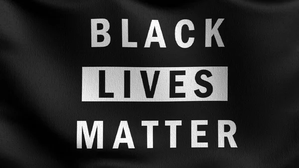 Blm Flagga Eller Black Lives Materia Flagga Marcus Garvey Blåser — Stockfoto