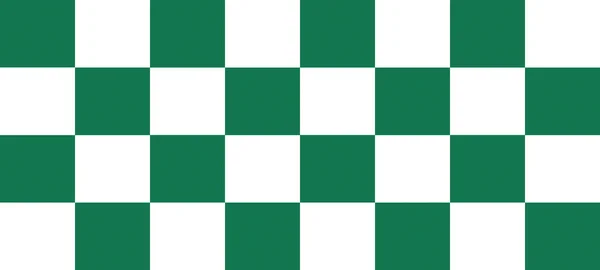 Green White Checkered Seamless Pattern Texture Background Illustration — Stock Photo, Image