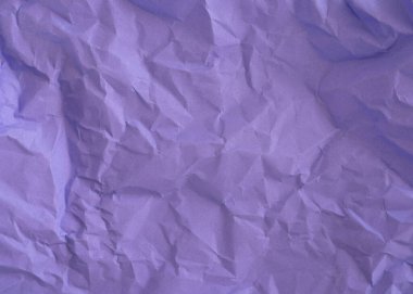 Mor buruşuk kağıt desenli yüzey dokusu arkaplanı.
