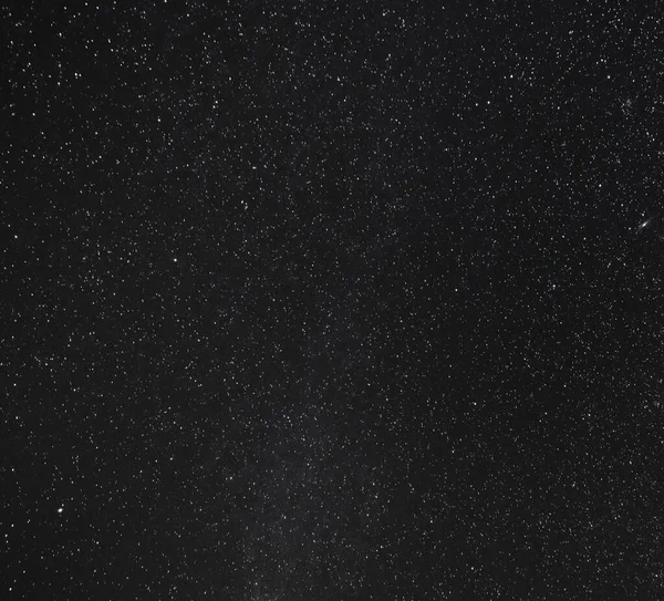 Primer Plano Estrellas Brillantes Cielo Azul Por Noche Fondo Paisaje —  Fotos de Stock