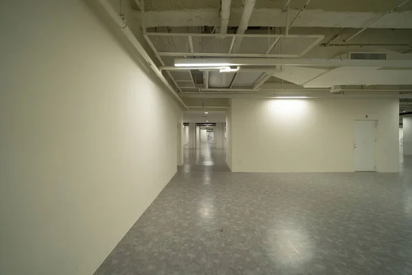 Empty room in shopping mall hall with space. Interior design. New modern room rental property, living space units. lifestyle.