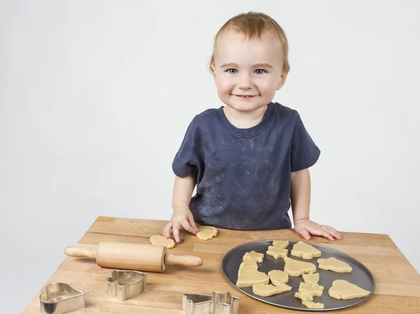 Dítě, aby soubory cookie — Stock fotografie