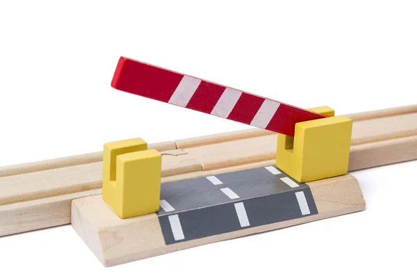 Barrier is opening to give way — Stock Photo, Image