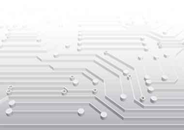 Yüksek teknolojili dijital veri bağlantı sistemi ve bilgisayar elektronik tasarımı ile devre teknolojisi arkaplanı