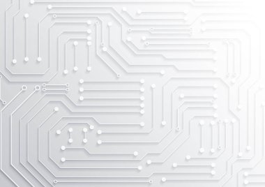 Yüksek teknolojili dijital veri bağlantı sistemi ve bilgisayar elektronik tasarımı ile devre teknolojisi arkaplanı