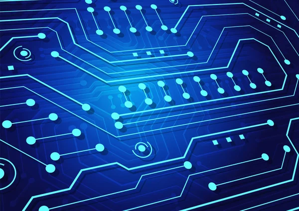 Yüksek teknolojili dijital veri bağlantı sistemi ve bilgisayar elektronik tasarımı ile devre teknolojisi arkaplanı