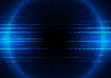 Yüksek teknolojili dijital veri bağlantı sistemi ve bilgisayar elektronik tasarımı ile devre teknolojisi arkaplanı