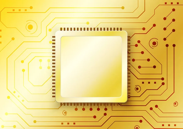ハイテクデジタルデータ接続システムとコンピュータ電子設計と回路技術の背景 — ストックベクタ