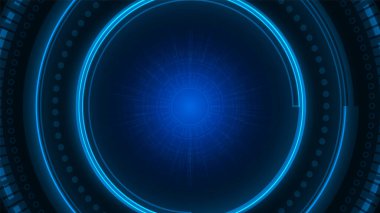 Yüksek teknolojili dijital veri bağlantı sistemi ve bilgisayar elektronik tasarımı ile devre teknolojisi arkaplanı