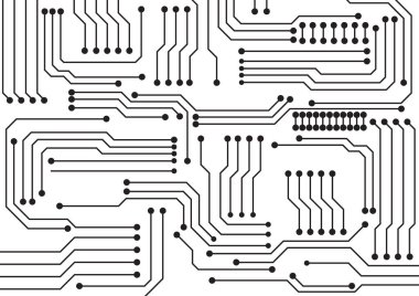 technology background with hi-tech digital data connection system and computer electronic design