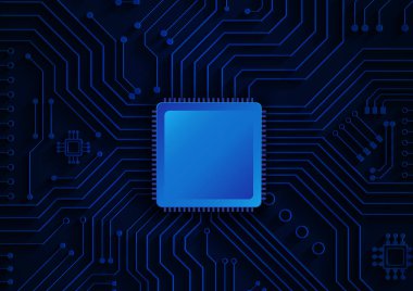 yüksek teknolojili dijital veri bağlantı sistemi ve bilgisayar elektronik tasarımı olan teknoloji arkaplanı