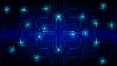 yüksek teknolojili dijital veri bağlantı sistemi ve bilgisayar elektronik tasarımı olan teknoloji arkaplanı