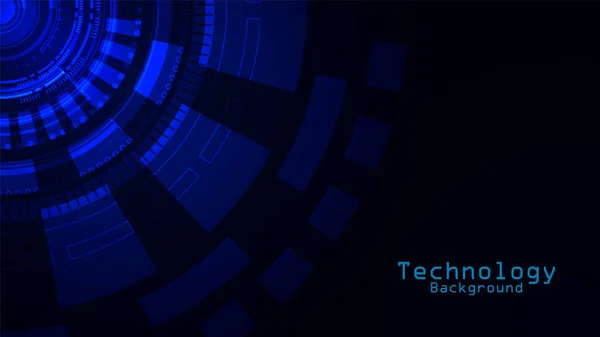 Technology Background Tech Digital Data Connection System Computer Electronic Design — 스톡 벡터