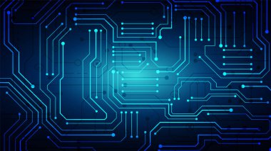 yüksek teknolojili dijital veri bağlantı sistemi ve bilgisayar elektronik tasarımı olan teknoloji arkaplanı