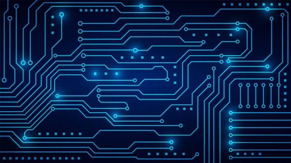 Fondo Tecnología Con Sistema Conexión Datos Digitales Alta Tecnología Diseño — Archivo Imágenes Vectoriales