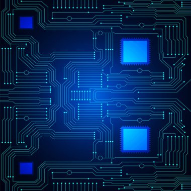 yüksek teknolojili dijital veri bağlantı sistemi ve bilgisayar elektronik tasarımı olan teknoloji arkaplanı