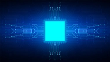 yüksek teknolojili dijital veri bağlantı sistemi ve bilgisayar elektronik tasarımı olan teknoloji arkaplanı