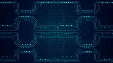yüksek teknolojili dijital veri bağlantı sistemi ve bilgisayar elektronik tasarımı olan teknoloji arkaplanı