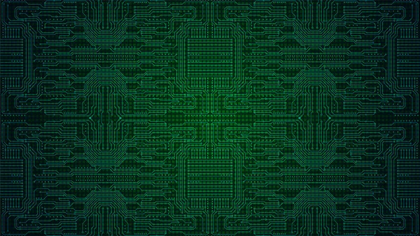 Technology Background Tech Digital Data Connection System Computer Electronic Design — Stok Vektör