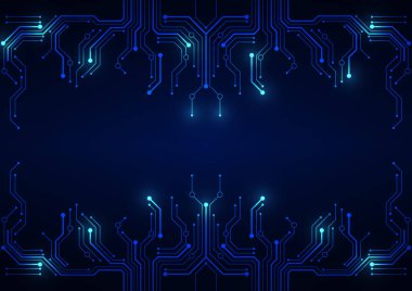 yüksek teknolojili dijital veri bağlantı sistemi ve bilgisayar elektronik tasarımı olan teknoloji arkaplanı