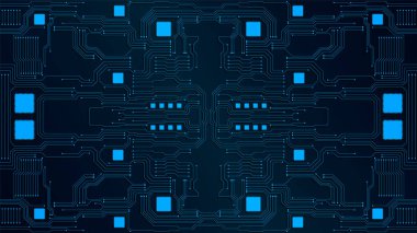 yüksek teknolojili dijital veri bağlantı sistemi ve bilgisayar elektronik tasarımı olan teknoloji arkaplanı