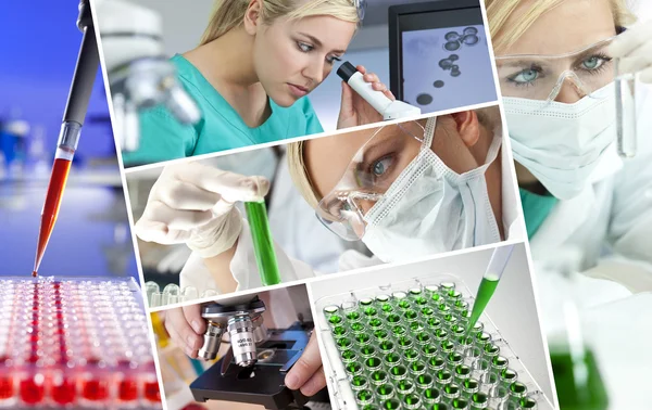 Female Scientist Doctor in Research Laboratory — Stock Photo, Image