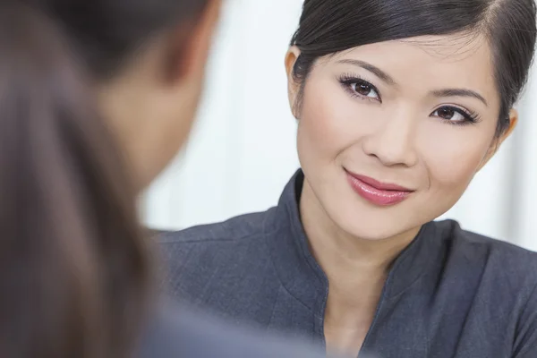 Asian Chinese Woman or Businesswoman in Meeting — Stock Photo, Image