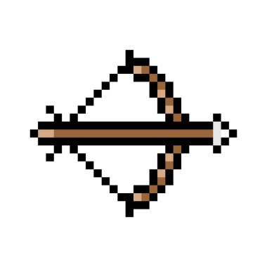 Ok simgesi ile piksel yayı