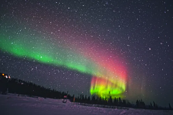 Luces boreales — Foto de Stock