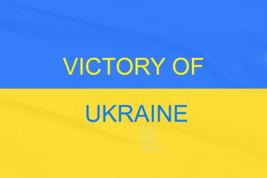 Ukrayna Savaş Posteri. Ukrayna zaferi. Ukrayna 'daki Savaşı Durdur