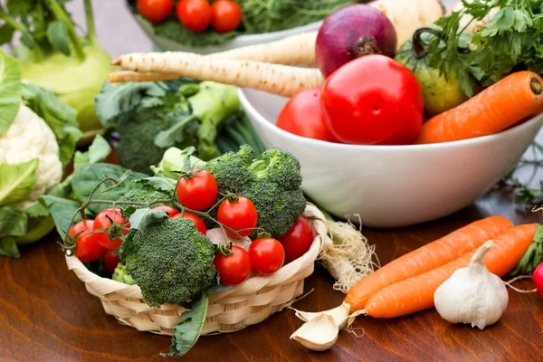 Verduras frescas ecológicas y de calidad — Foto de Stock