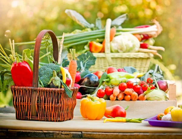 Produtos hortícolas frescos — Fotografia de Stock