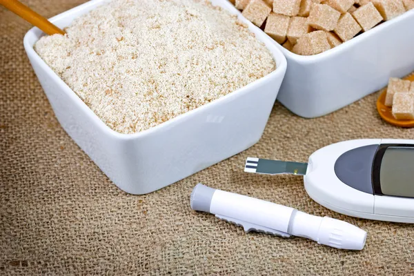 Control of blood sugar for your health — Stock Photo, Image