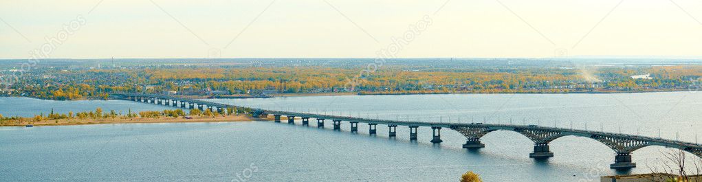 Saratov Bridge over the Volga