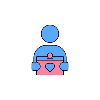 Sadaka, bağış, bağış, yardım simgesi