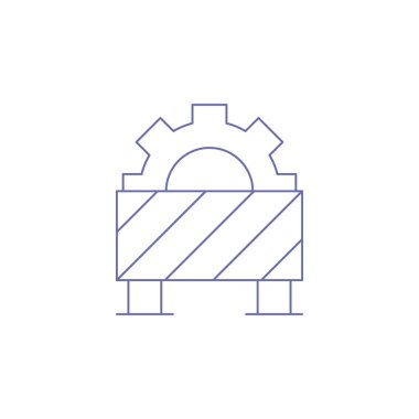 inşaat yolu engelleme simgesi altında