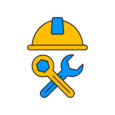 Endüstriyel teknisyen mühendisliği simgesi