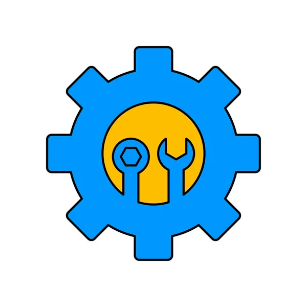 Ikona Nástrojů Průmyslového Inženýrství — Stockový vektor