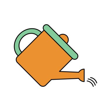 Doğa Bahçesi sulama ikonu vektörü