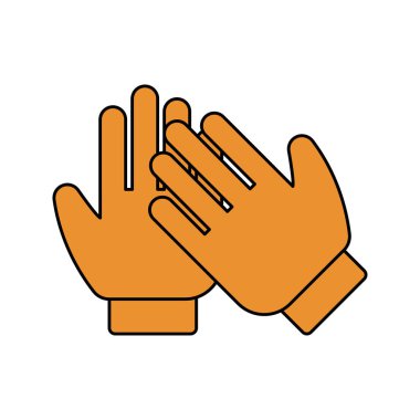 taze el yıkama ikonu vektörü