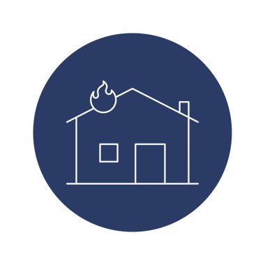 Yaratıcı itfaiye ikonu vektörü