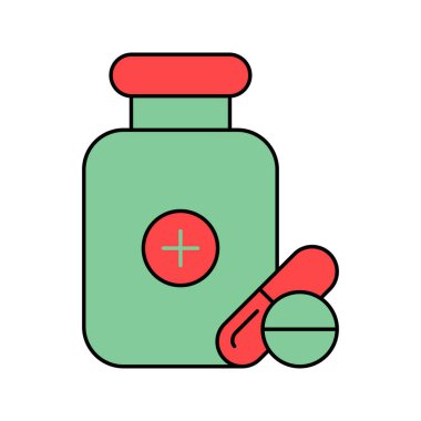 Acil Tıbbi İlaç Tableti simgesi