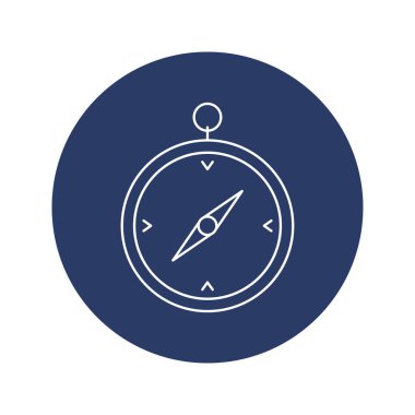 seyahat konumu harita yönü pusula simgesi