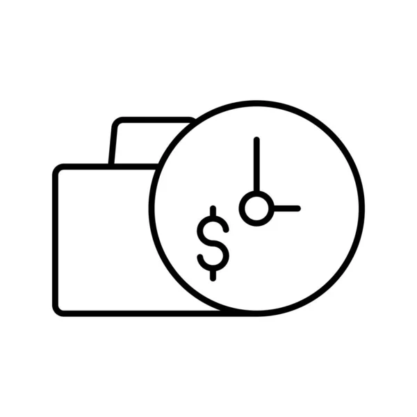 Icono Gráfico Desarrollo Crecimiento Empresarial — Archivo Imágenes Vectoriales