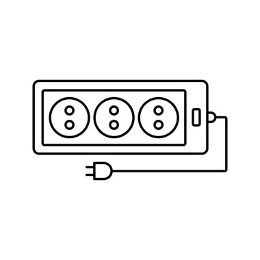 elektrik çoklu dolgu simgesi