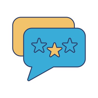 Modern sohbet baloncuğu vektörü